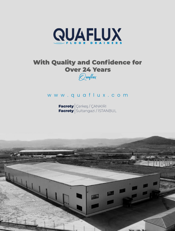 Quaflux drenaj çözümleri ve üretim kabiliyetleri