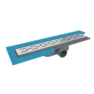Etekli ve Fileli Lineer Duş Kanalı (Elips)